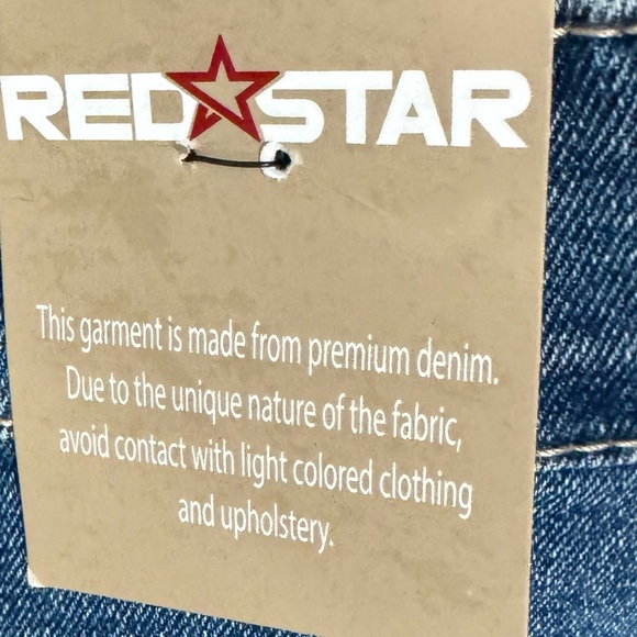 NWT $88 RED STAR Ankle Straight Leg Jeans Women’s Sz 6/28 Classic Wash Denim - Picture 12 of 14